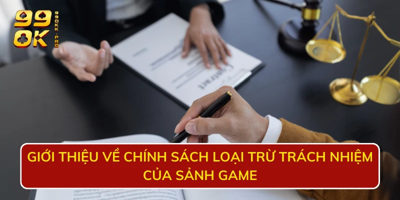 Giới thiệu về chính sách loại trừ trách nhiệm của sảnh game